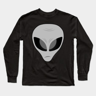 Zeta Reticulan Alien Grey Long Sleeve T-Shirt